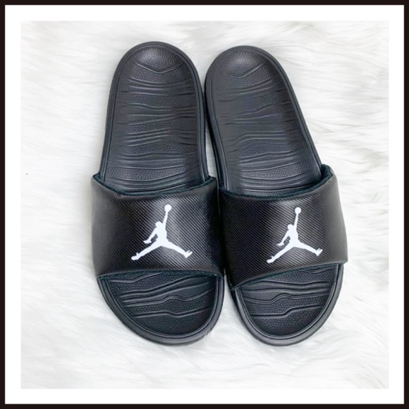 Jordan Other - Nike Jordan Break Slide Black White Mens Size 9 Slip On